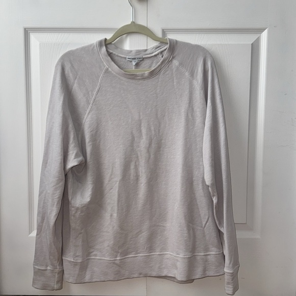 JAMES PERCY French Terry Relaxed Sweatshirt - Picture 1 of 11